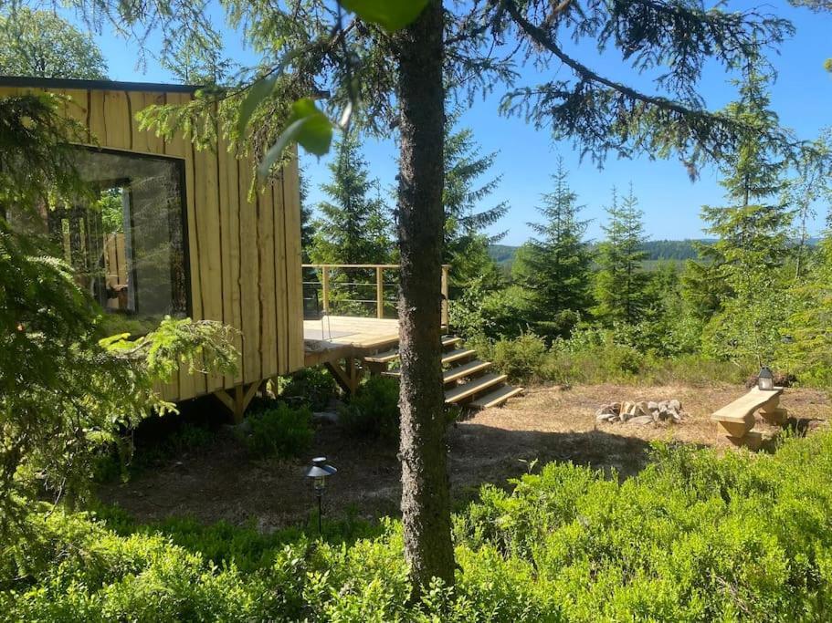 Forest Cabin With Stunning Mountain View & Sauna Torsby Exterior foto